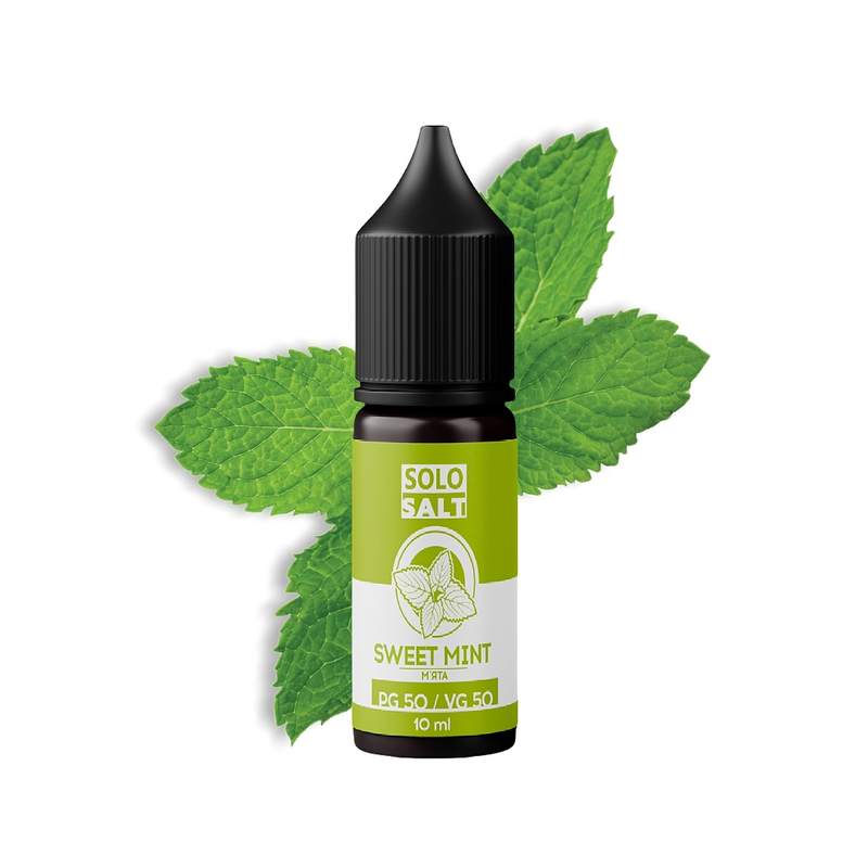 Жидкость SoloSalt Sweet Mint, 10 мл, 50 мг