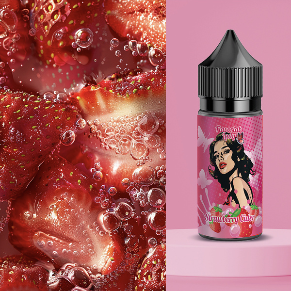 Набор Flavorlab Lady Strawberry Cider, 30 мл