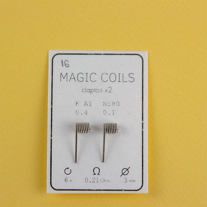 Magic Coils Fused Clapton x2 (преднамотанные койлы + вата) - 10