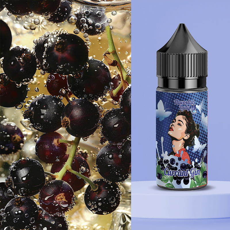 Набор Flavorlab Lady Currant Gin, 30 мл