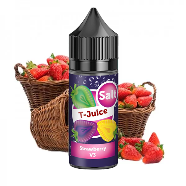 Жидкость T-Juice Strawberry V3, 30 мл