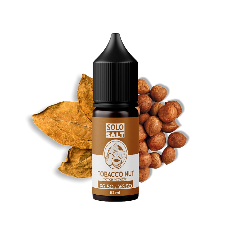 Жидкость SoloSalt Tobacco Nut, 10 мл, 25 мг