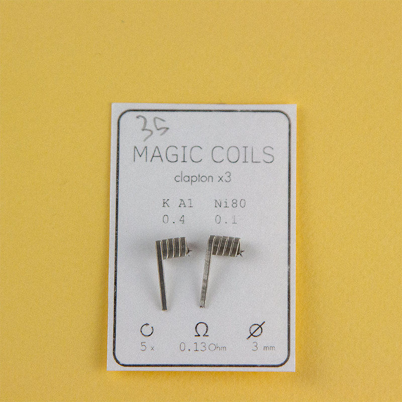 Magic Coils Triple x3 (преднамотанные койлы + вата) - 3