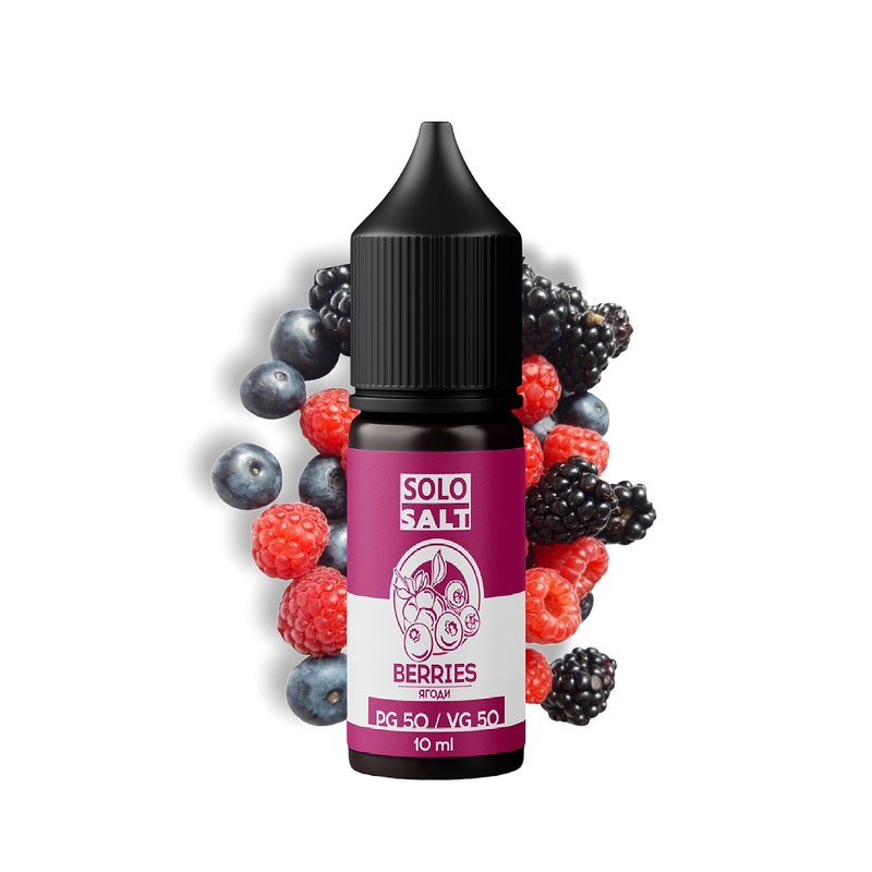 Жидкость SoloSalt Berries, 10 мл, 25 мг