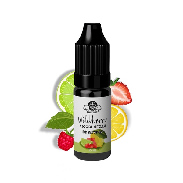 Рідина DartSalt Wildberry, 10 мл, 25 мг