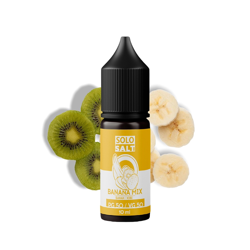 Рідина SoloSalt Banana mix, 10 мл, 50 мг