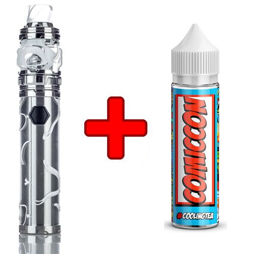 Вместе дешевле Eleaf iJust 3 Acrylic Version + жидкость Comicon, 60 мл (Original)