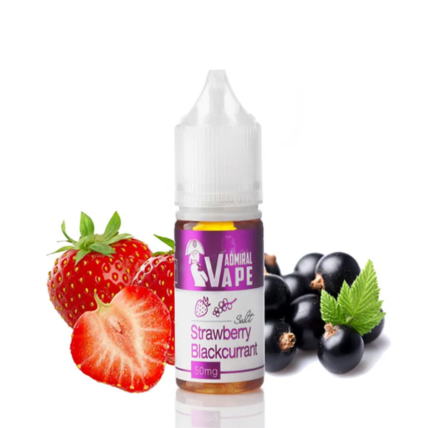 Жидкость Admiral Vape Strawberry Blackcurrant, 15 мл