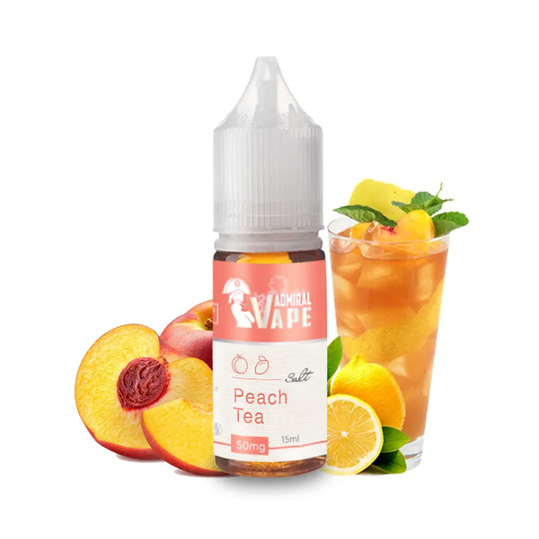 Жидкость Admiral Vape Peach Tea, 15 мл