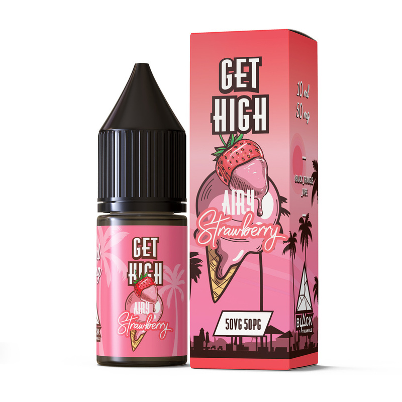 Жидкость Get High Airy Strawberry, 10 мл