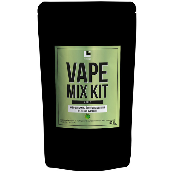 Набір Vape Mix Kit Apple, 60мл Органічний