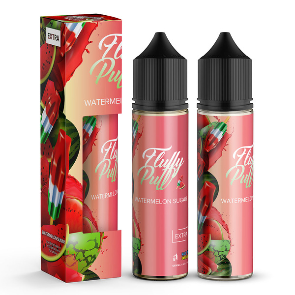 Набор Fluffy Puff Salt Watermelon Sugar, 60 мл