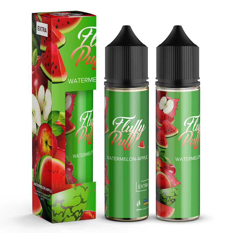 Набор Fluffy Puff Salt Watermelon Apple, 60 мл