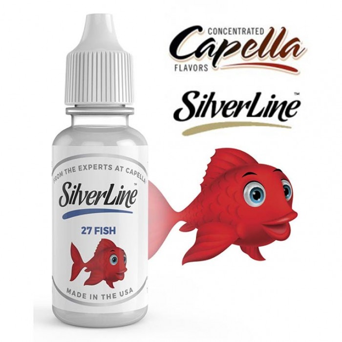Ароматизатор Capella SilverLine 27 Fish (Цукерка з червоною лакриці і малини)