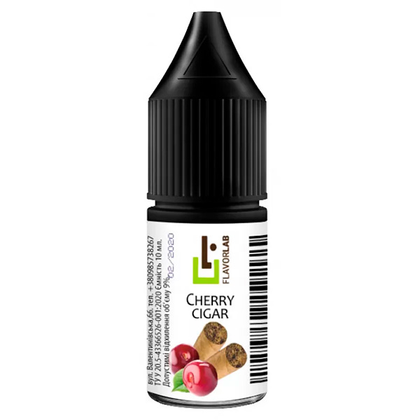 Ароматизатор FlavorLab Cherry Cigar (Вишневый табак), 10 мл