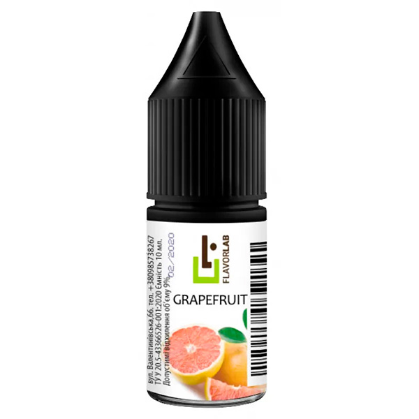 Ароматизатор FlavorLab Grapefruit (Грейпфрут), 10 мл