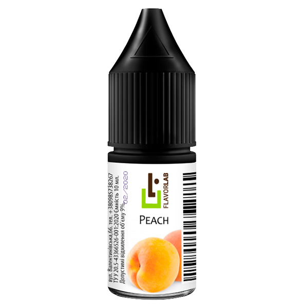 Ароматизатор FlavorLab Персик, 10 мл