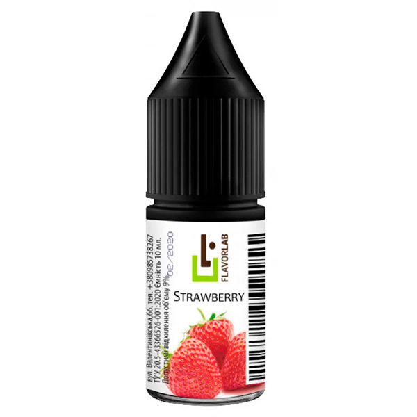 Ароматизатор FlavorLab Strawberry (Клубника), 10 мл