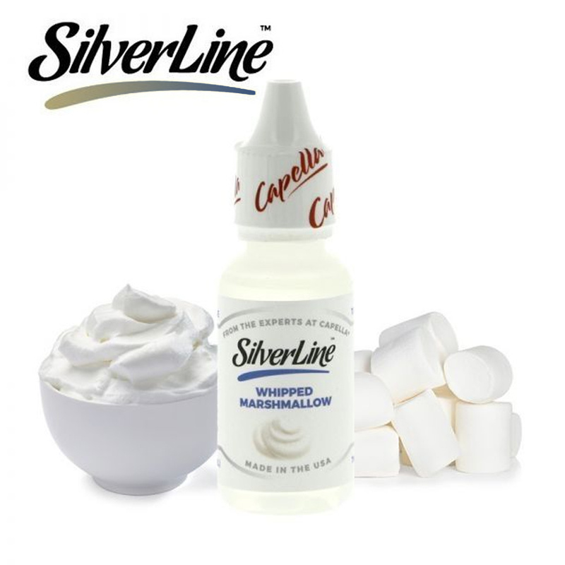 Ароматизатор SilverLine Capella Whipped Marshmallow (Збитий Зефір), 5 мл