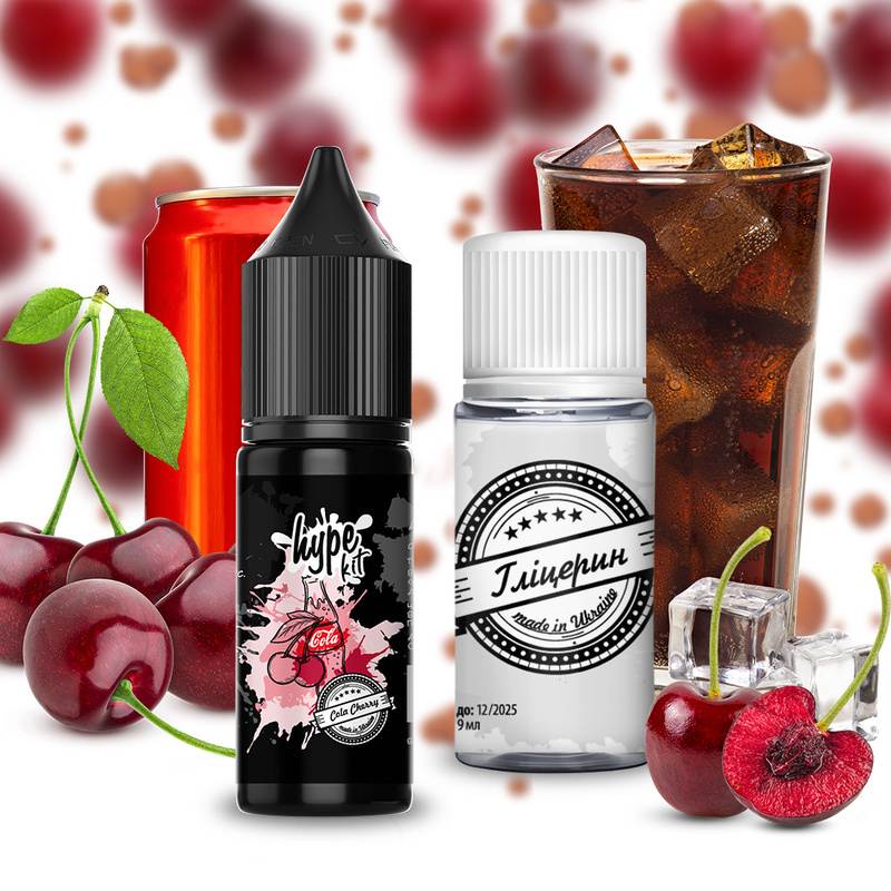 Набір Hype Cherry Cola, 15 мл