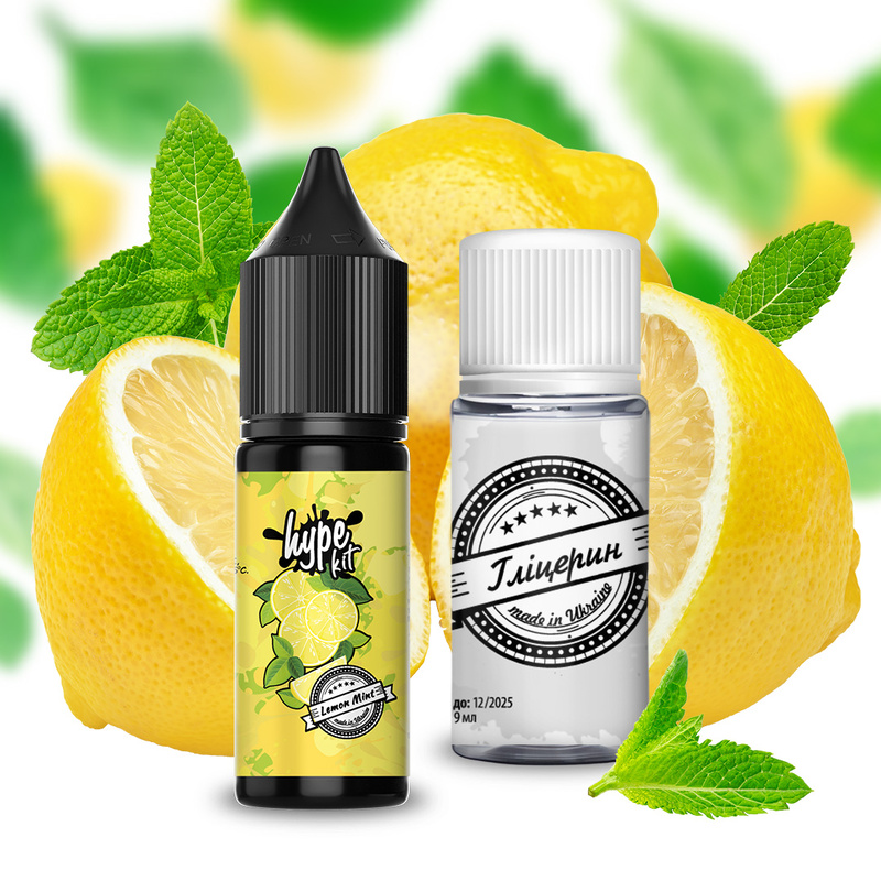 Набір Hype Lemon Mint, 15 мл