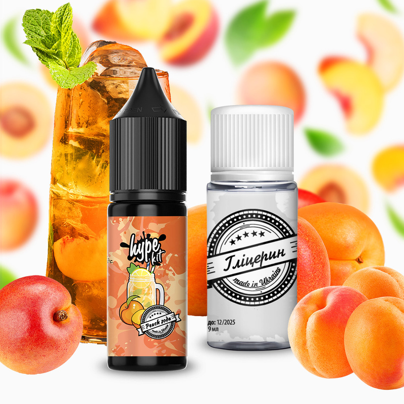 Набір Hype Peach Soda, 15 мл