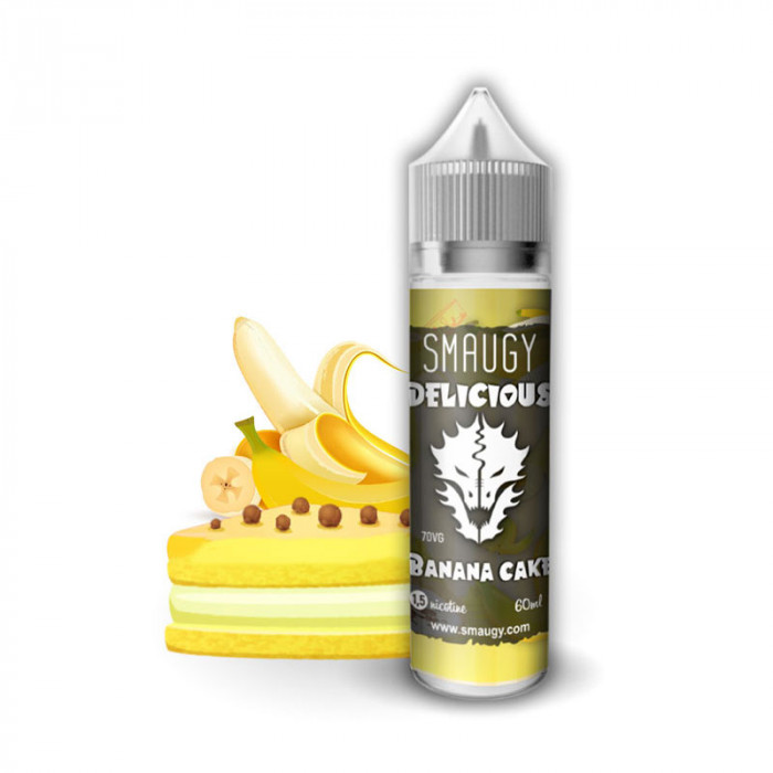 Жидкость Smaugy Banana Cake, 60 мл