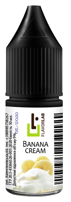 Ароматизатор FlavorLab Banana Cream (Банановый Крем)