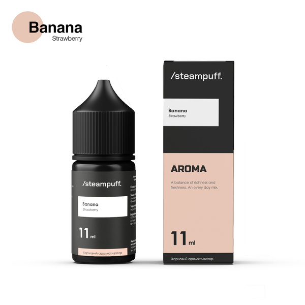 Набір Steampuff Banana Strawberry, 30 мл