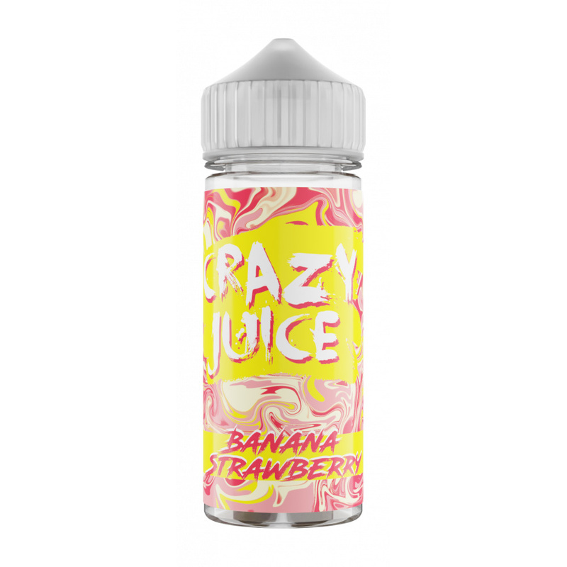 Жидкость Crazy Juice Banana Straw, 120 мл