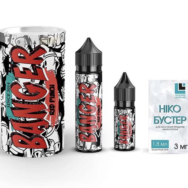 Набір BANGER Red Punch, 60 мл Органічний