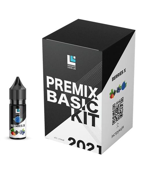 Набор Premix Basic Kit Berries X, 30 мл Солевой