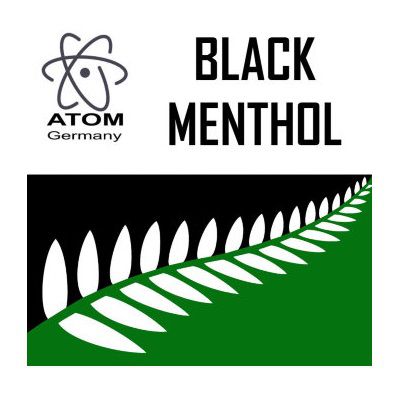 Ароматизатор ATOM Black Menthol (Чорний Ментол)