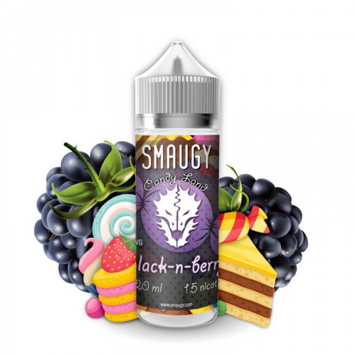 Рідина Smaugy Black-n-Berry, 120 мл