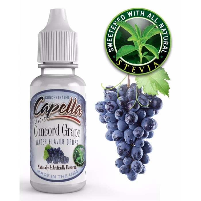 Ароматизатор Capella Concord Grape with Stevia (Виноград зі Стевіа), 5 мл
