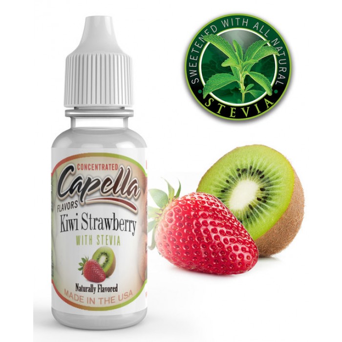 Ароматизатор Capella Kiwi Strawberry with Stevia (Киви с Клубникой)
