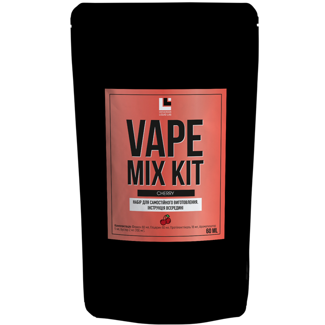 Набір Vape Mix Kit Cherry, 60мл Органічний