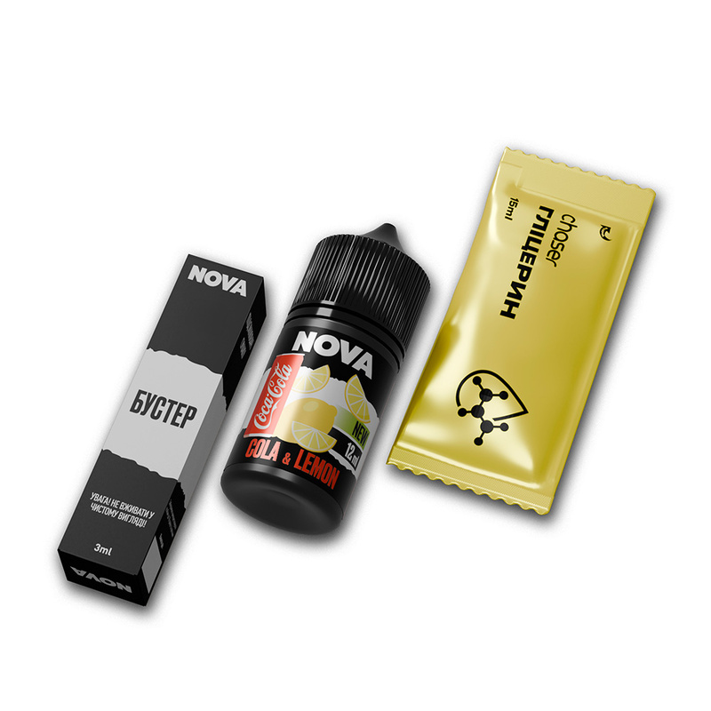 Набір Nova Cola Lemon, 30 мл