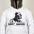 Худи "dart vaper" белое