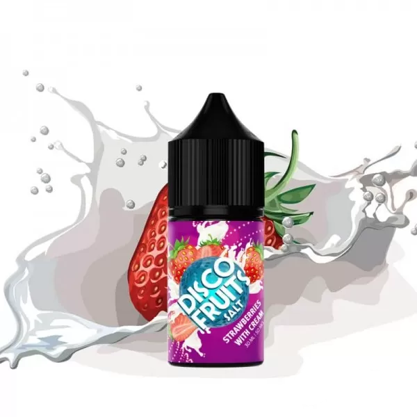 Жидкость Disco Fruits Strawberries Cream, 30 мл