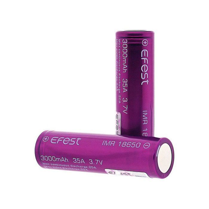 Аккумулятор Efest IMR 18650 2500 mAh (35 А) (Original) - 1