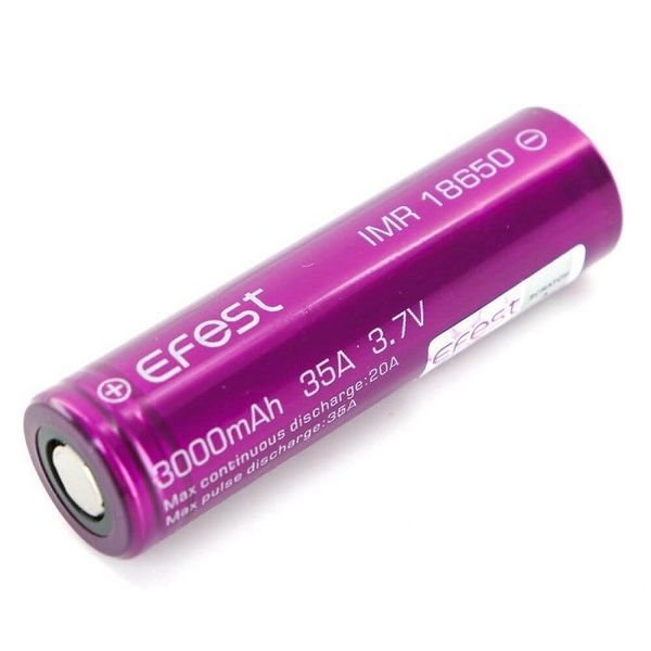 Аккумулятор Efest IMR 18650 2500 mAh (35 А) (Original)