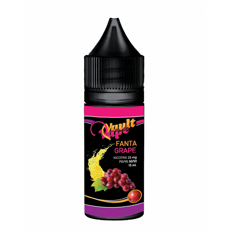 Рідина Vape Vault Salt Fanta Grape, 15 мл