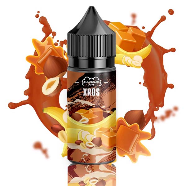 Жидкость Flavorlab XROS Hazelnut Caramel Banana cream, 30 мл