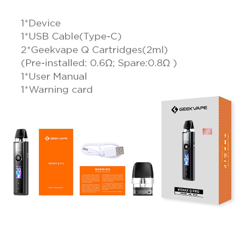 Стартовый набор GeekVape Wenax Q PRO (Original) - 10