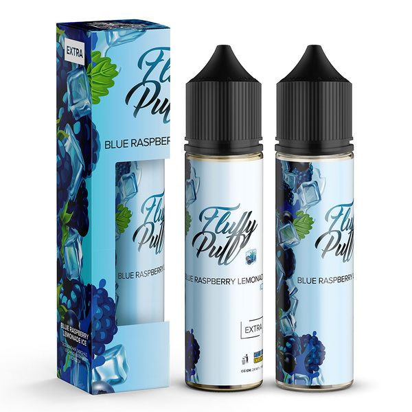 Набор Fluffy Puff Salt Blue Raspberry Lemonade Ice, 60 мл