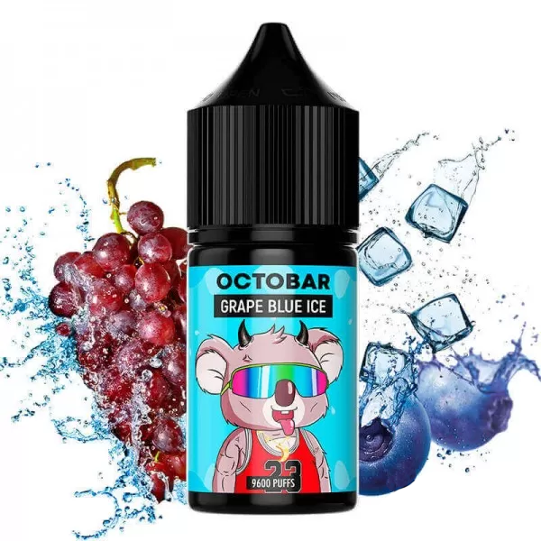 Жидкость Octobar Grape Blue Ice, 30 мл