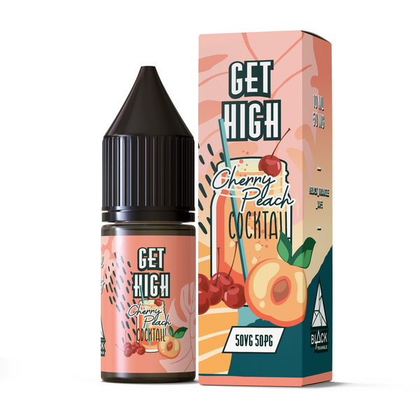 Жидкость Get High Cherry Peach Cocktail, 10 мл