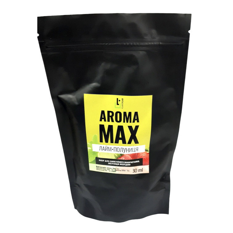 Набор Aroma max Лайм-Клубника, 30 мл Солевой
