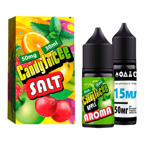 Набір Candy Juice Apple, 30 мл Сольовий